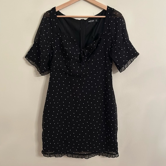 Nasty Gal Dresses & Skirts - Black and White dot dress